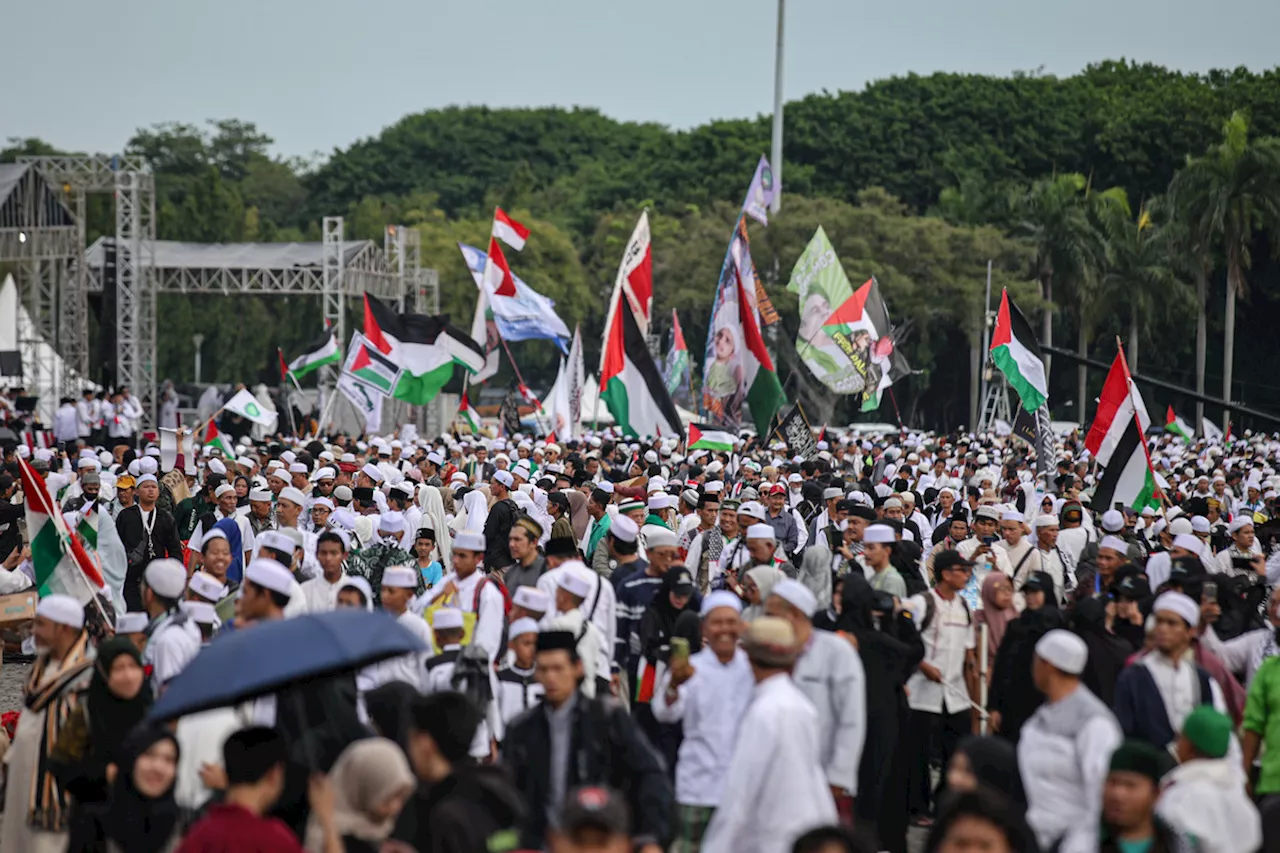 Reuni Akbar 212, Doa Bersama, Suarakan Masalah Bangsa, hingga Solidaritas Palestina