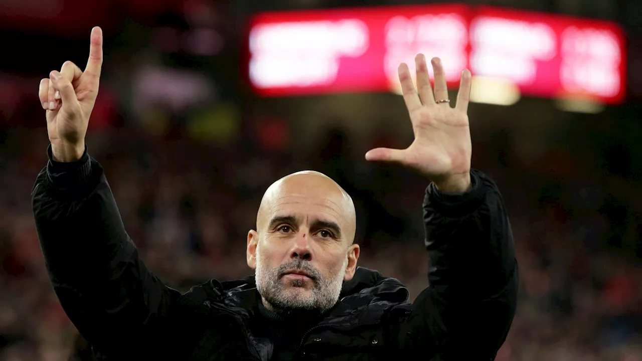 'In Anfield nicht erwartet' - 6 Finger – Guardiola legt sich mit Liverpool-Fans an