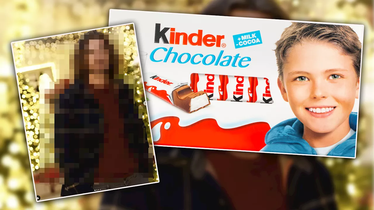  SO sieht der Bub von der Kinder-Schokolade heute aus