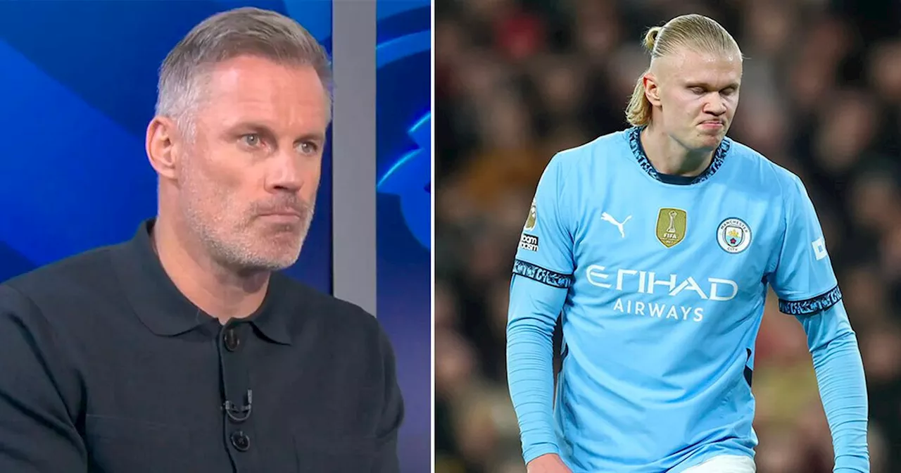 Jamie Carragher mocks Haaland as he asks football fans to end 'silly debate'