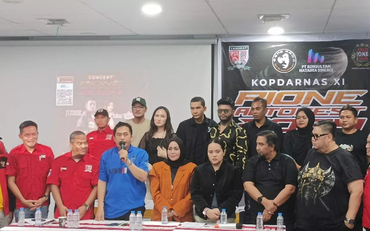 Judika hingga Kotak Siap Memeriahkan Kopdarnas XI dan Pione Autofest 2024