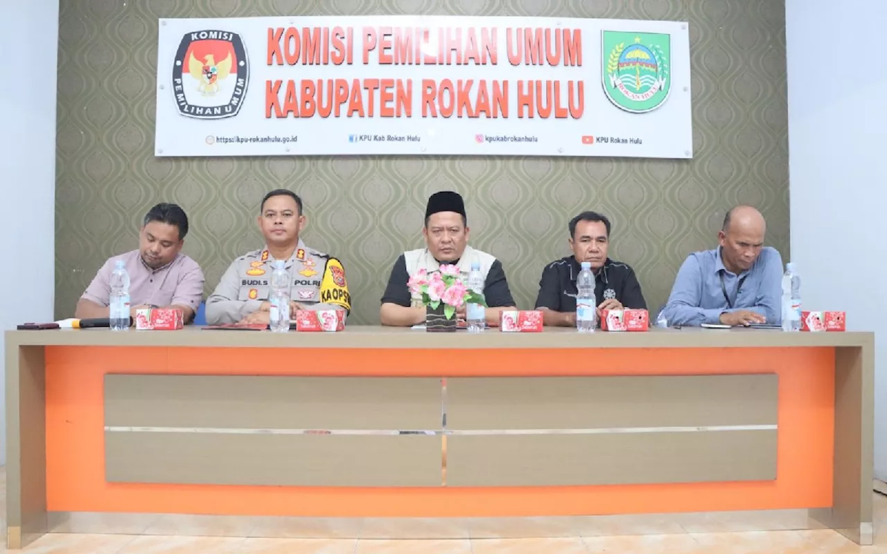 Polres Rohul Siapkan Pengamanan Maksimal Untuk Rekapitulasi Tingkat Kabupaten