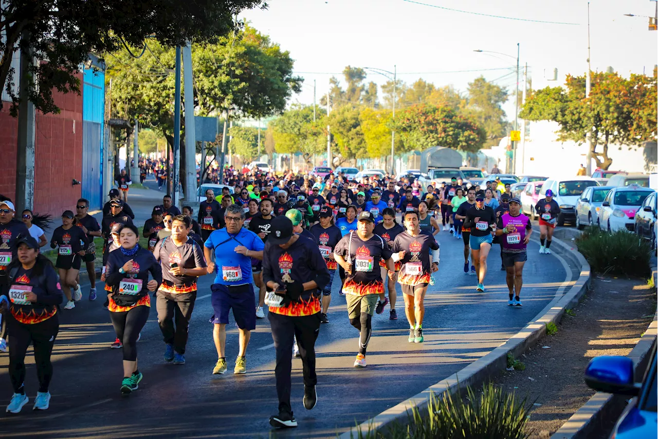 Iztapalapa Celebra la XXXII Carrera Fuego Nuevo 2024 Con Más de 3 Mil 500 Participantes