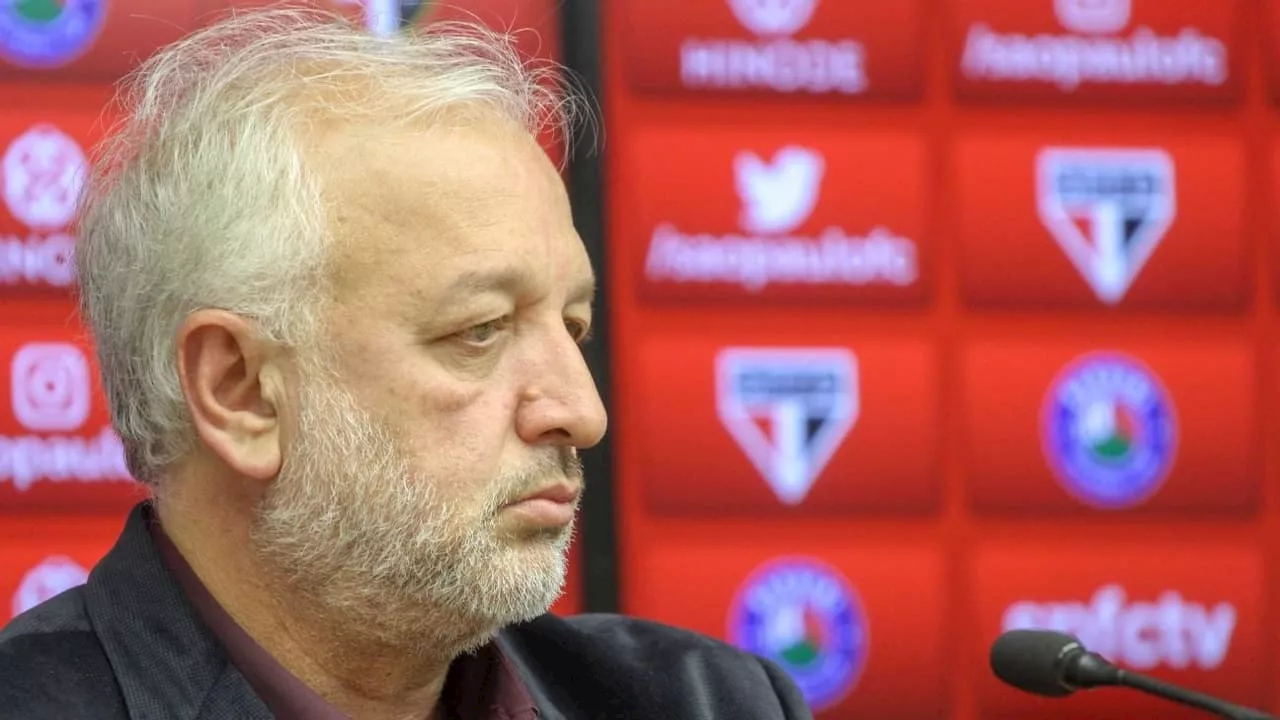 Dirigente compara gestão do São Paulo à do Palmeiras e Flamengo: 'Ir nesse caminho'