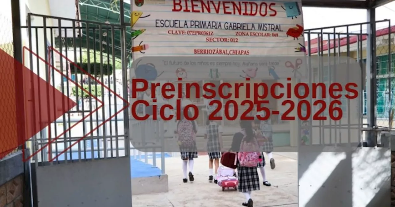 Ciclo escolar 2025-2026: ¿Cuándo son las preinscripciones para primero de primaria y primero de secundaria?