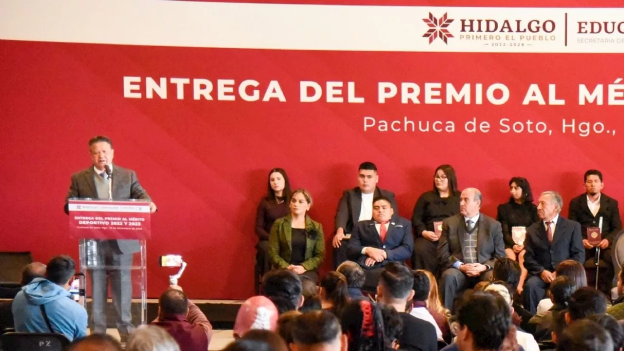 Julio Menchaca apuesta al deporte en Hidalgo: mañana entrega el premio estatal