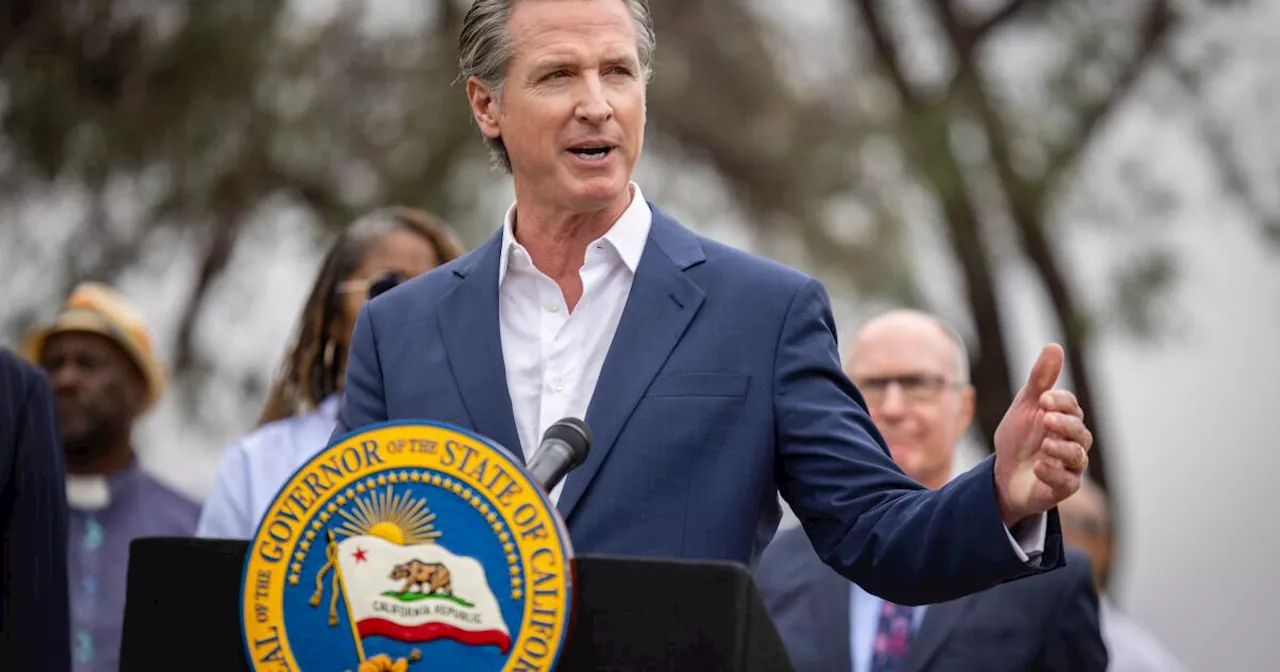 Newsom wants $25 million to fight the Trump litigation he sees coming