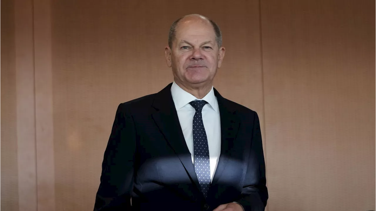 German Chancellor Olaf Scholz visits Ukraine