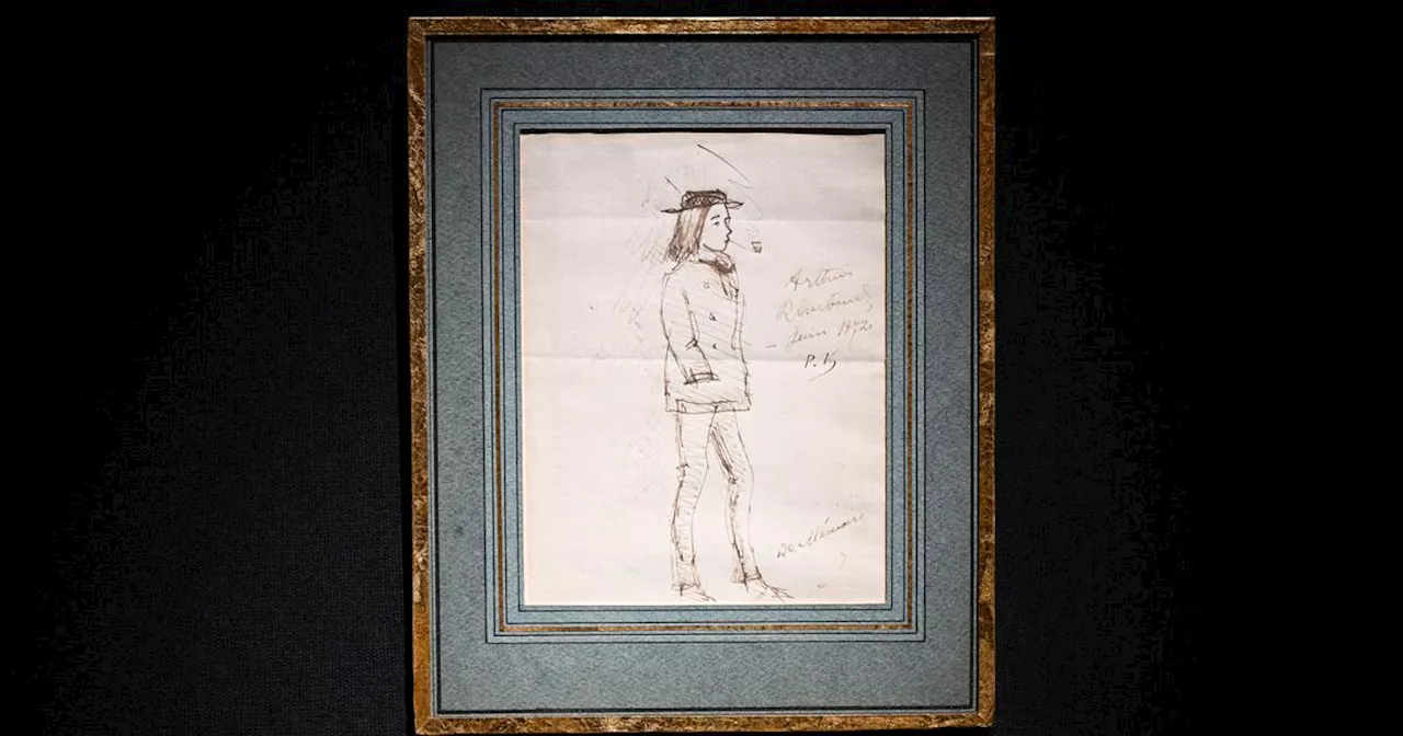 Un dessin de Verlaine représentant Rimbaud vendu 585.000 euros aux enchères