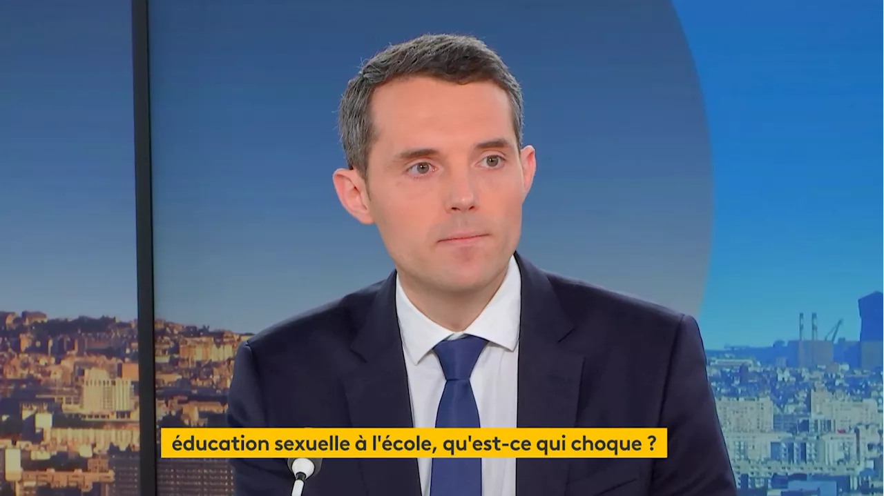 Sur l’éducation sexuelle à l’école, Alexandre Portier persiste et signe malgré le recadrage d’Anne Genetet