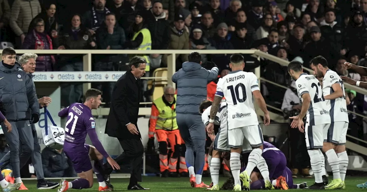 Edoardo Bove in sedazione dopo il malore in Fiorentina-Inter: "Per proteggere il cervello da danni"