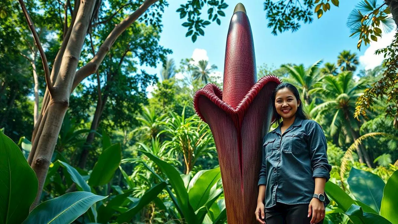 Ciri-Ciri Bunga Bangkai, Keunikan Flora Endemik Indonesia