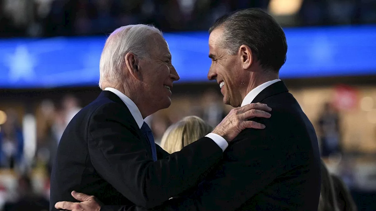 Joe Biden Graziato Figlio Hunter Biden