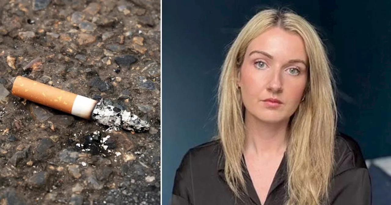 Non smoker fined for dropping cigarette in town she says she's never been to