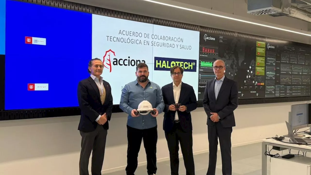 ACCIONA ficha a la startup española HALOTECH para aumentar la seguridad en sus proyectos