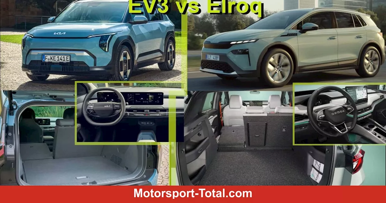 Skoda Elroq 85 gegen Kia EV3 Long Range: Welcher ist besser?