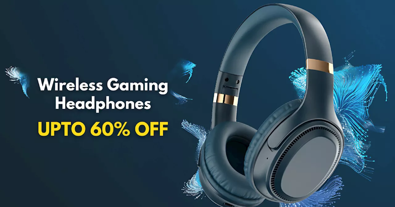 टॉप गेमिंग Wireless Headphones पर मिल रहा है 60% तक का ताबड़तोड़ डिस्काउंट, प्रो प्लेयर जैसा पाएं एक्सपीरियंस