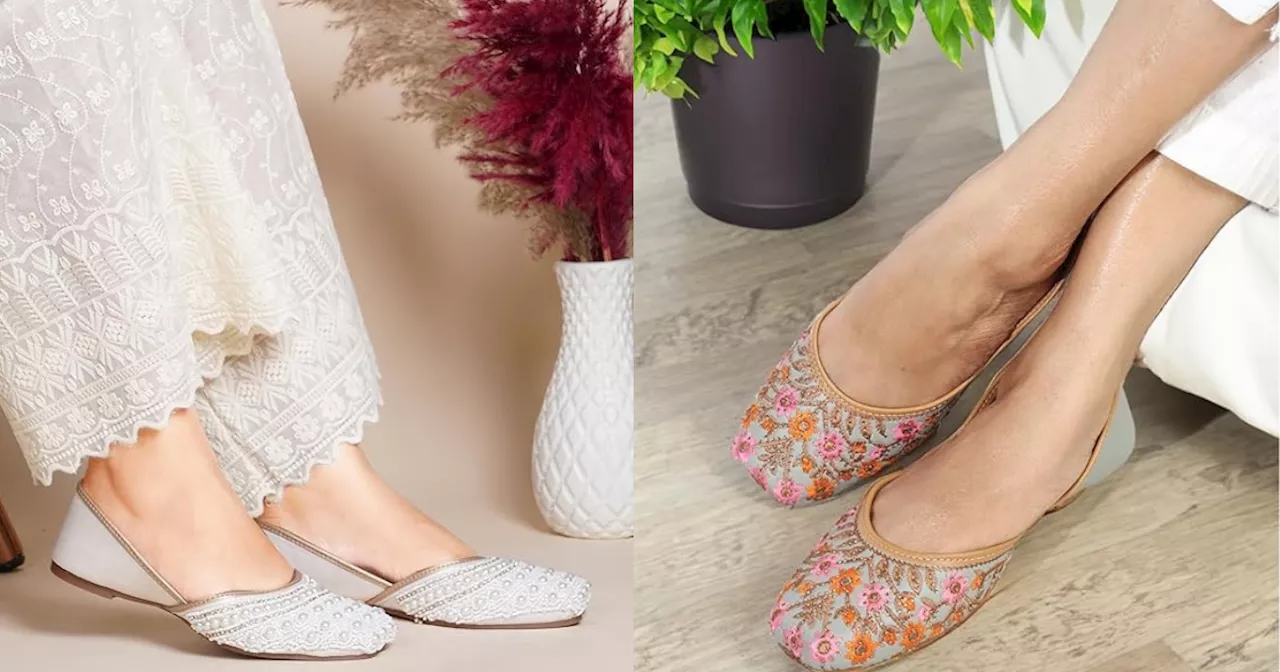 लहंगा हो या साड़ी-सूट, इन Designer Ethnic Shoes से मिलेगी परफेक्ट मैचिंग