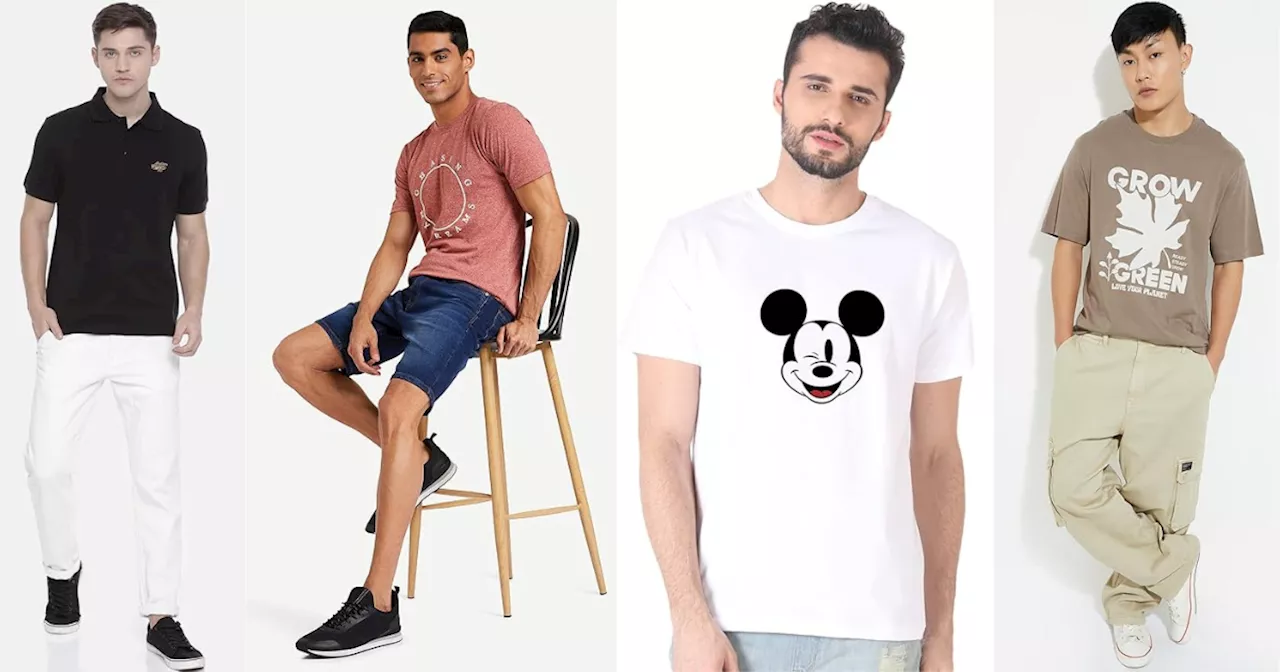 Black Friday Sale का आज आखिरी दिन, 78% तक की छूट पर Stylish Men T-Shirts लपकने का न चूकें मौका