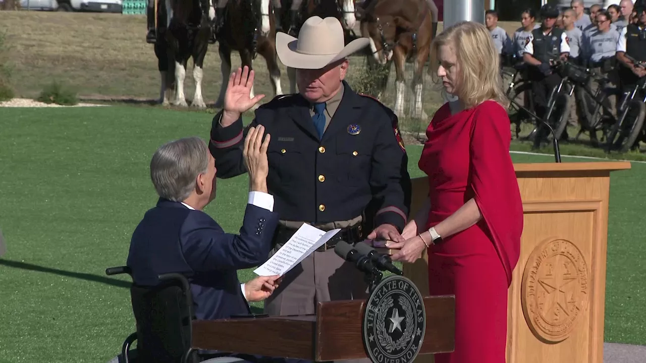 Former Texas Ranger takes over as new director of the TxDPS, ‘the honor of my lifetime'