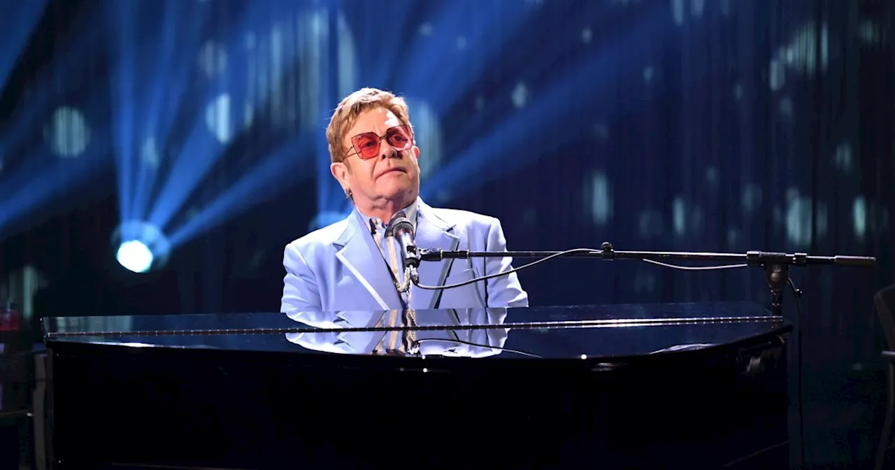 Elton John reveals he has lost his vision due to an eye infection