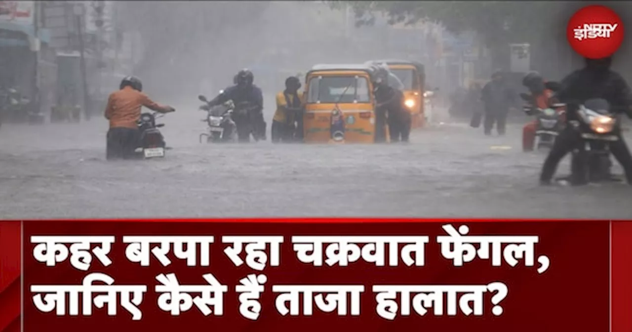 Cyclone Fengal बरपा रहा कहर, Chennai में भारी बारिश, जानिए कैसे हैं ताजा हालात?