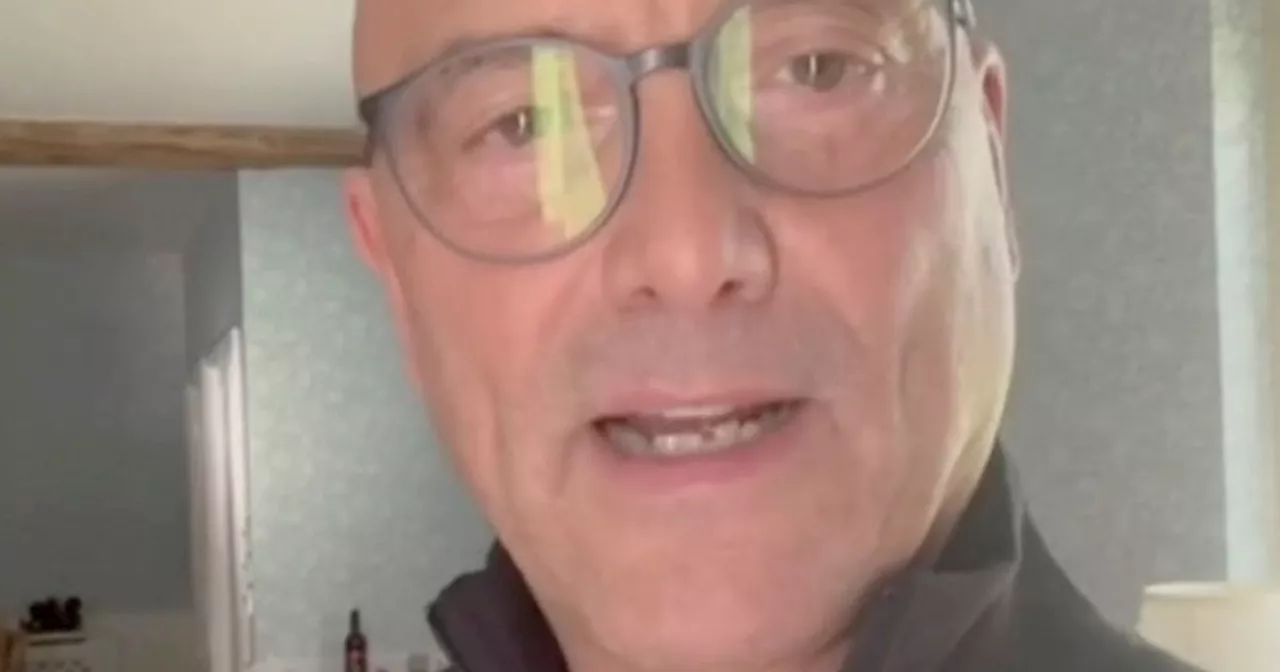 Emotional Gregg Wallace posts apology saying 'I need to take some need time out'