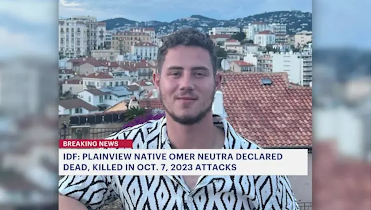 IDF: Plainview native Omer Neutra declared dead in Oct. 7 attacks