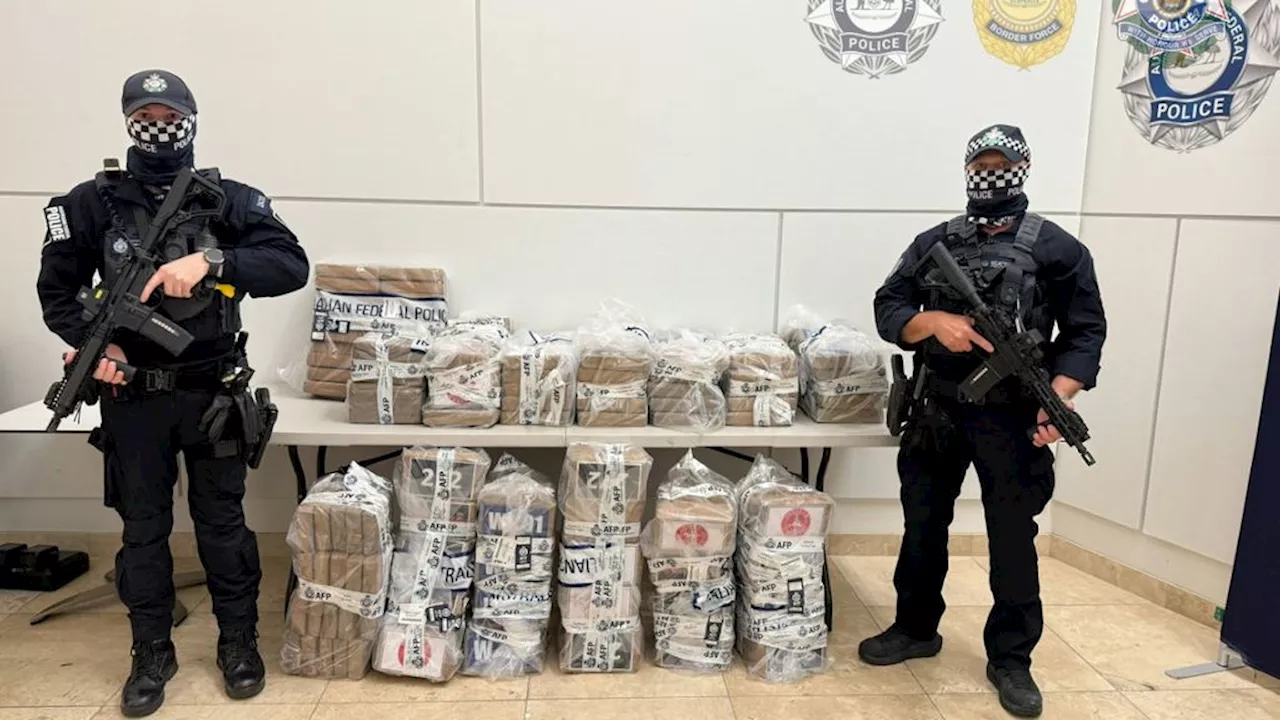 Australische Politie Pakt 2,3 Ton Cocaïne na Schipbreuk