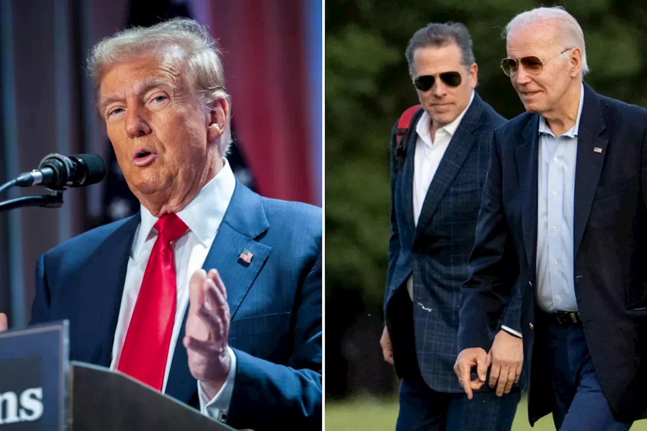 Donald Trump vows to overhaul ‘Democrat-controlled DOJ’ after Biden pardons son Hunter