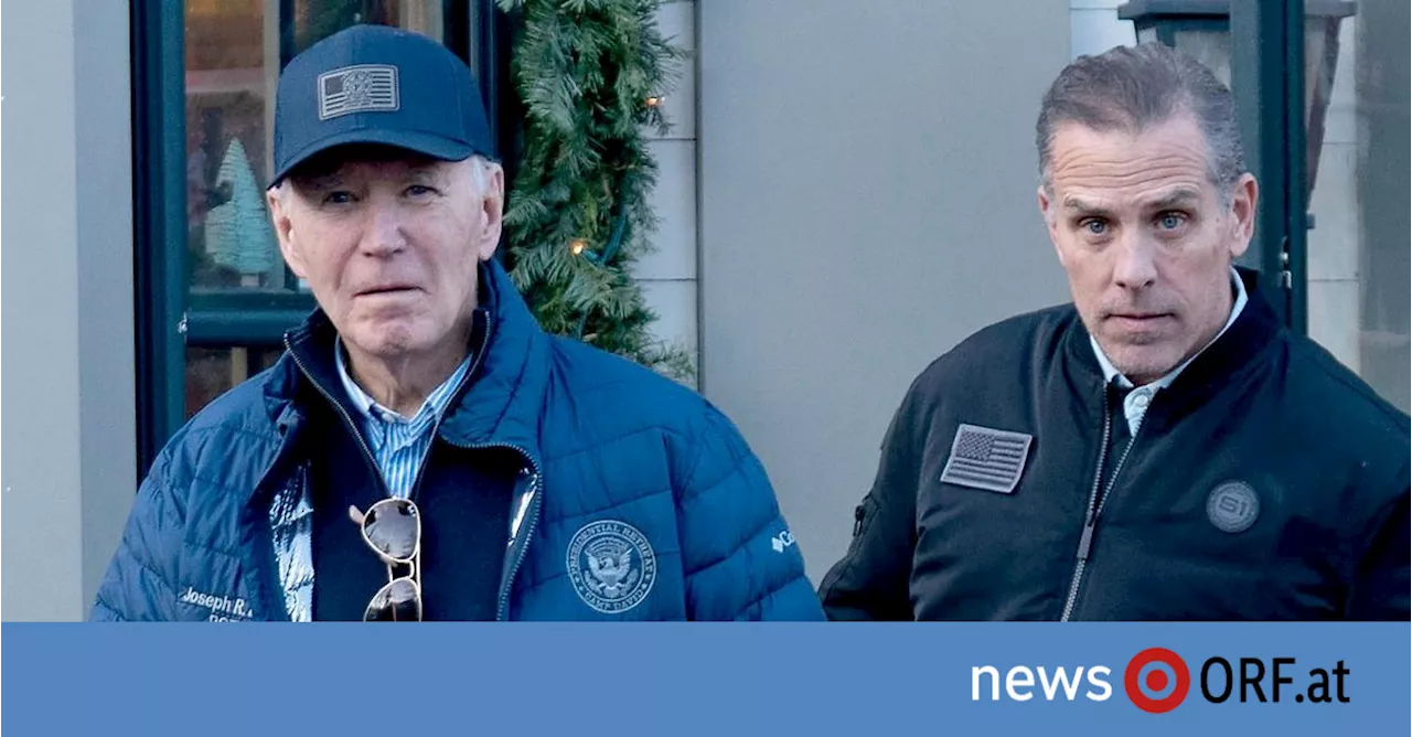 USA: Biden begnadigt Sohn Hunter nun doch