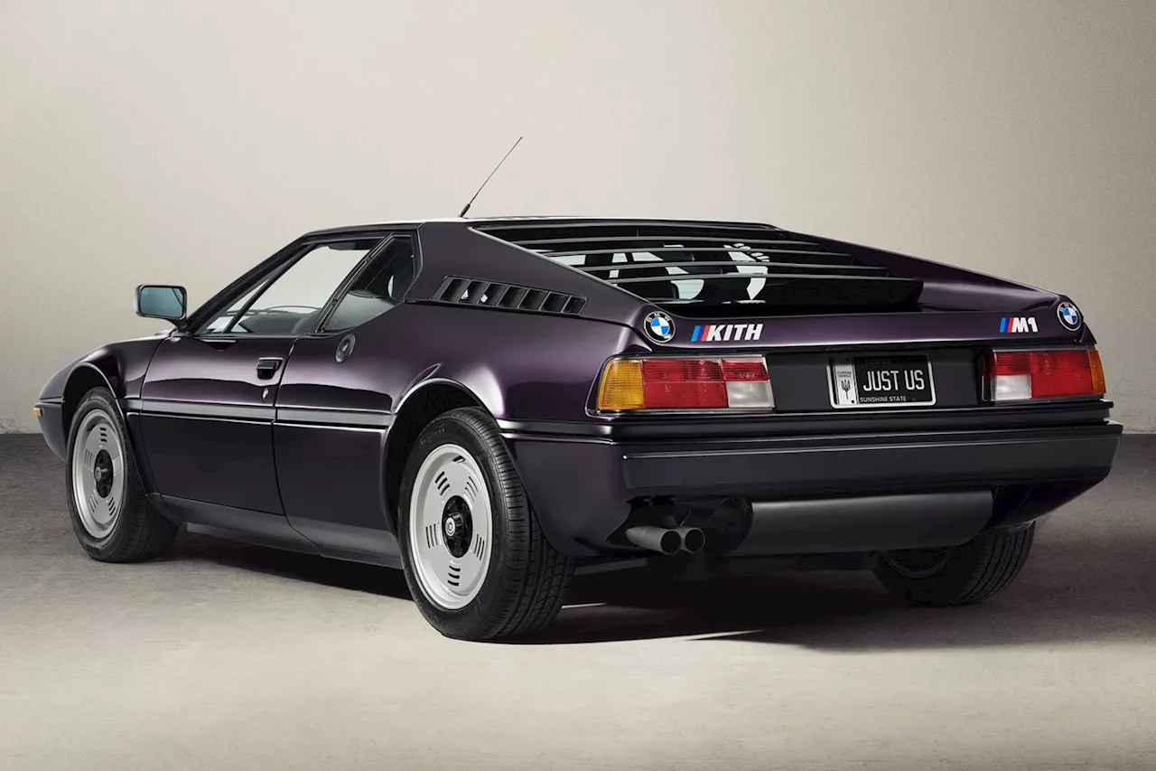 Techno Violet BMW M1 Debuts at Miami Art Week 2024