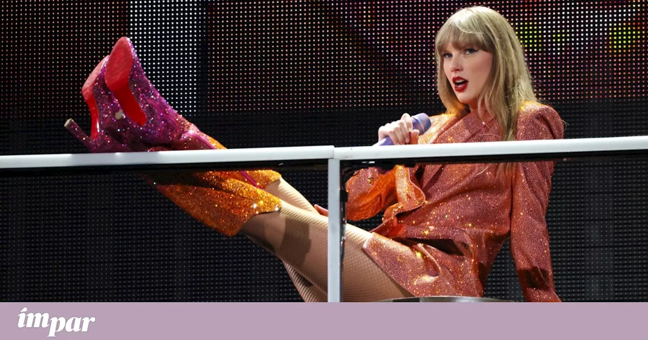 Solas vermelhas, mas em borracha: como Louboutin fez os sapatos de Taylor Swift