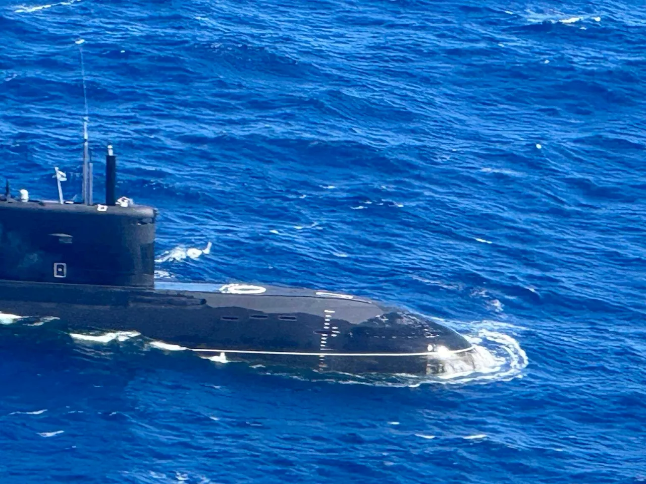 LOOK: Russian submarine sighting in the West Philippine Sea