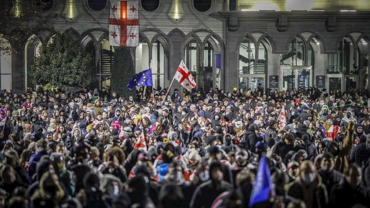 Prominent Georgian Opposition Leader Arrested Amidst Ongoing Anti-Government Protests