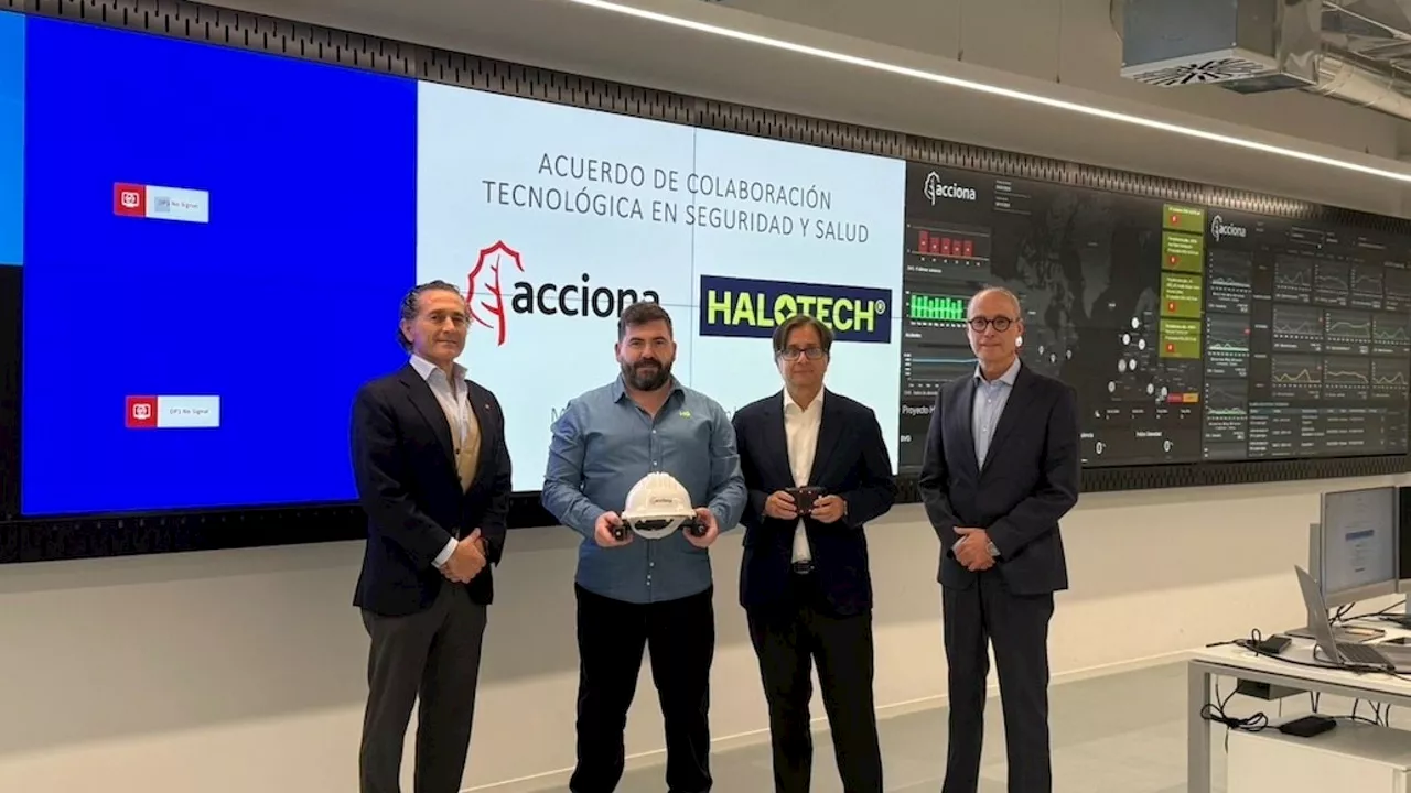 Acciona ficha a la startup española Halotech para aumentar la seguridad en sus proyectos