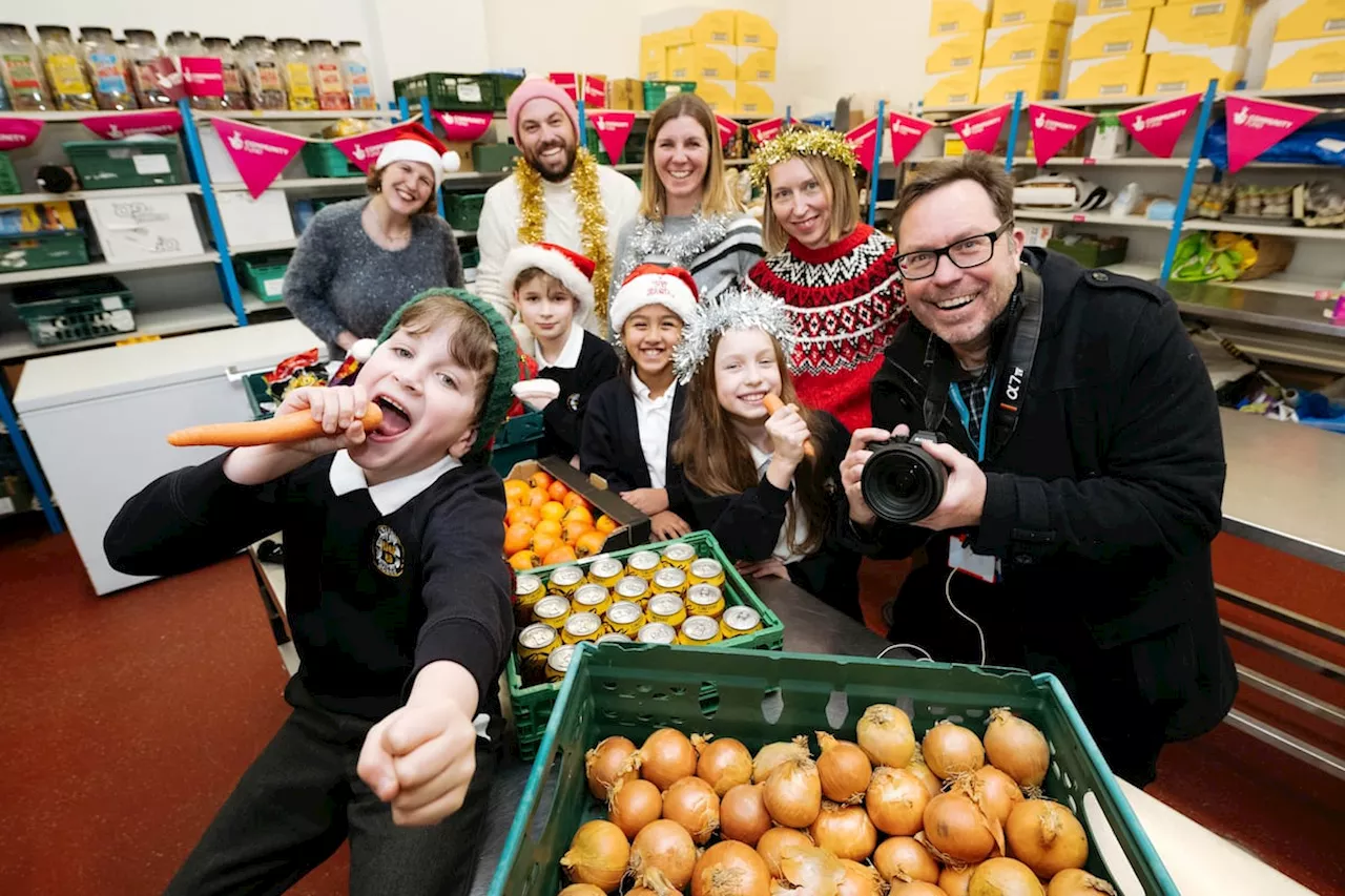 Shrewsbury primary school staff film top secret Christmas music video for pupils supporting local charity