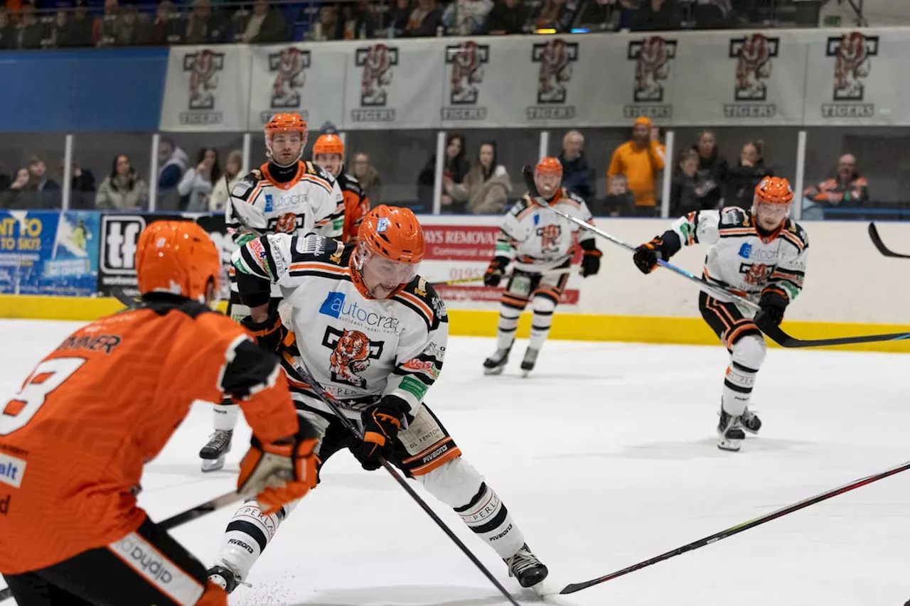 Telford Tigers surrender three-goal lead against Swindon Wildcats