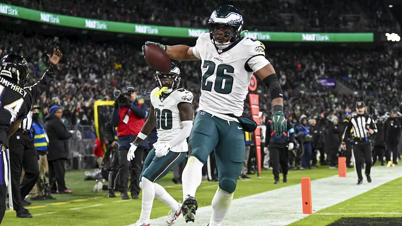 Eagles Players Have a 3-Word Request for Saquon Barkley in Late-Game Situations