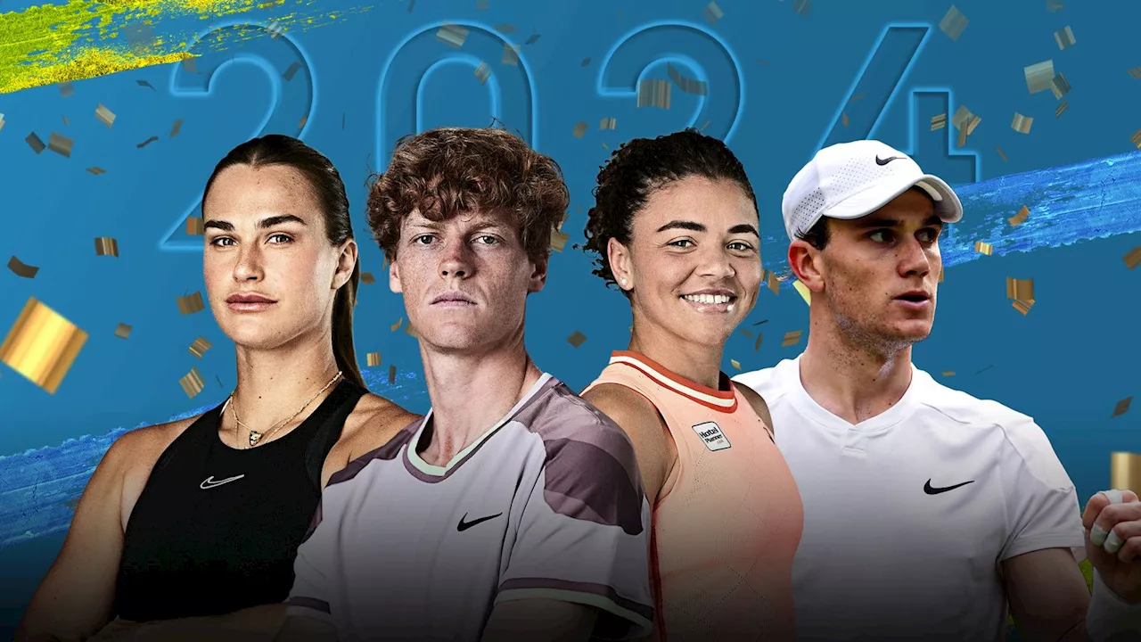 Tennis review of 2024: Jannik Sinner, Aryna Sabalenka and Jack Draper up for awards