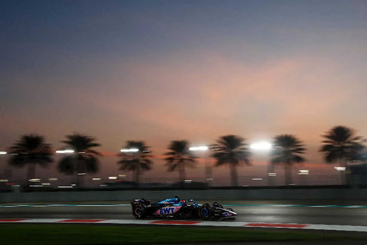 Formel-1-Saison 2024 endet mit einem Rennen in Abu Dhabi