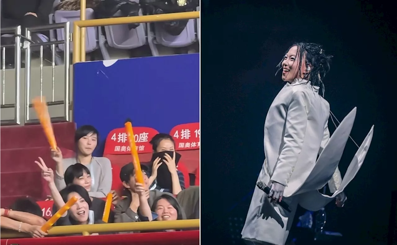 Mandopop diva Faye Wong lends support to daughter Leah Dou’s Beijing concert