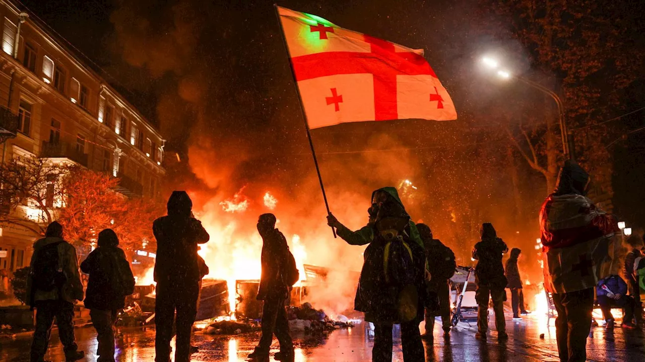 Über 220 Festnahmen bei proeuropäischen Protesten in Georgien