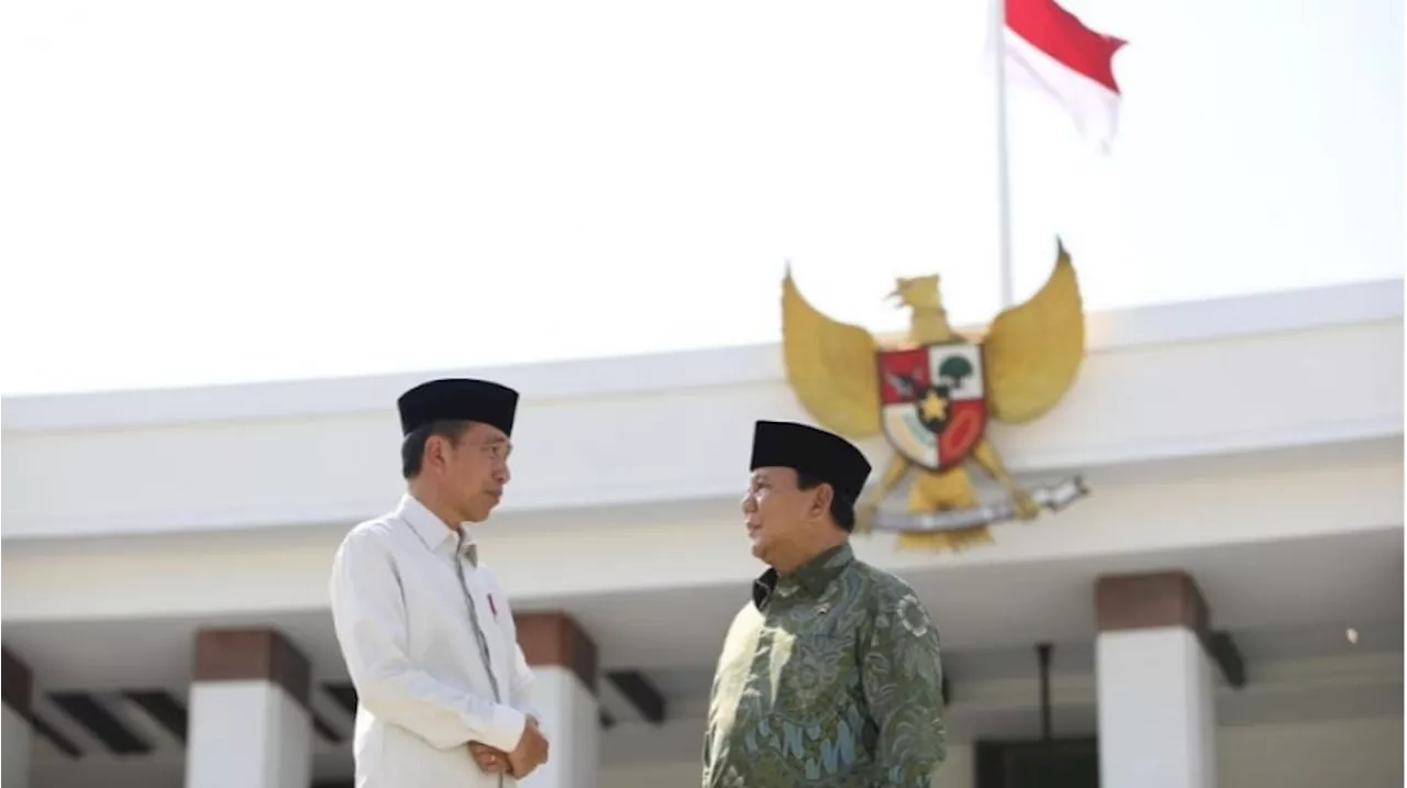 Prabowo ke Kabinet: Langkah-langkah Kita di Akhir Tahun Juga karena Dukungan Joko Widodo