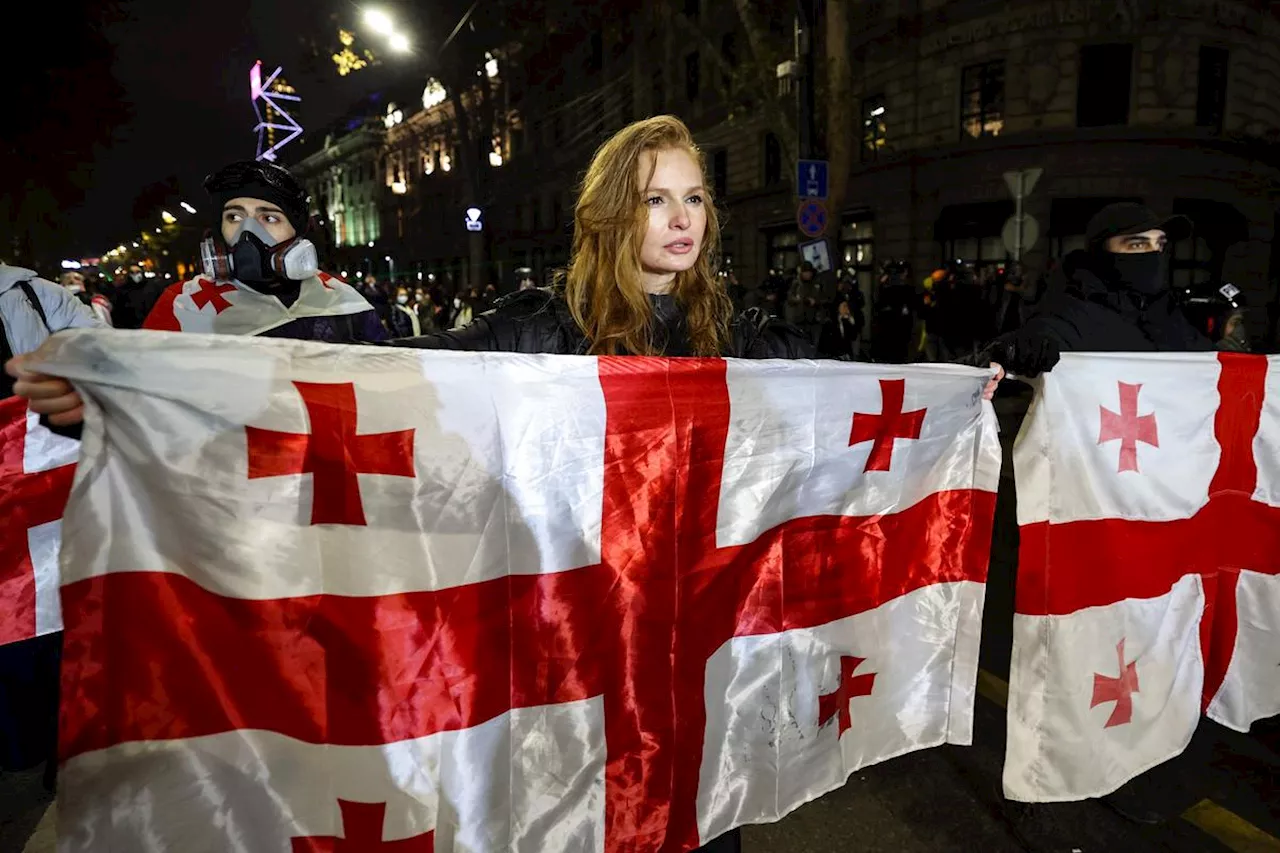 Crise en Géorgie : des milliers de manifestants pro-UE pour la cinquième soirée consécutive