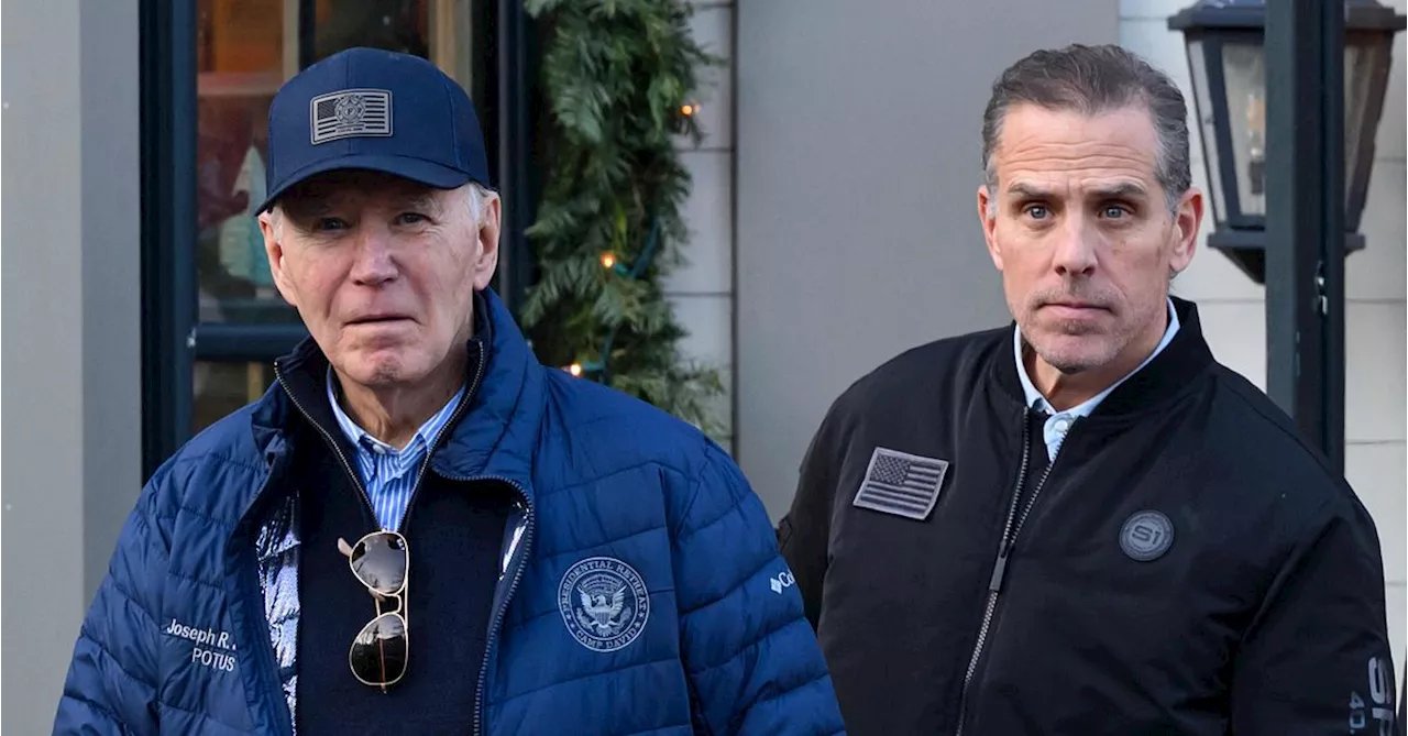 Joe Biden Benår Sin Son Hunter Biden Täckande Till 2024