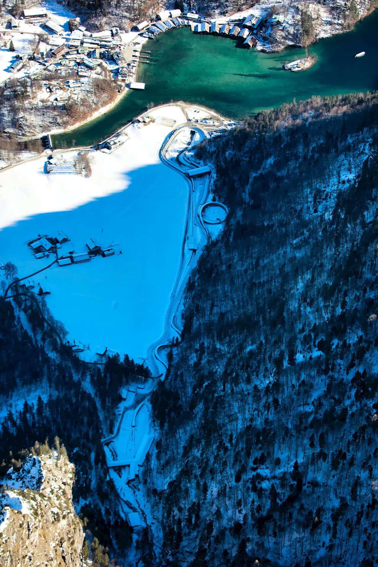 Naturschützer kritisieren Wiederaufbau der Bobbahn am Königssee