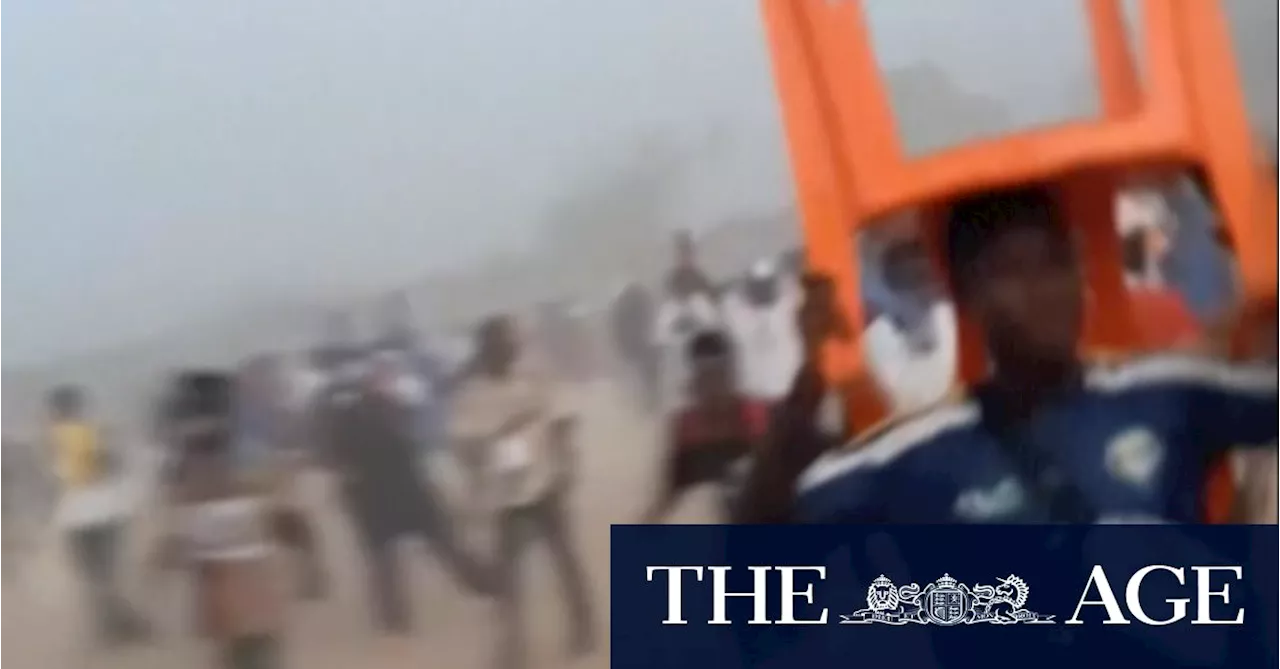 Stadium crush kills 56 people at soccer match in Guinea