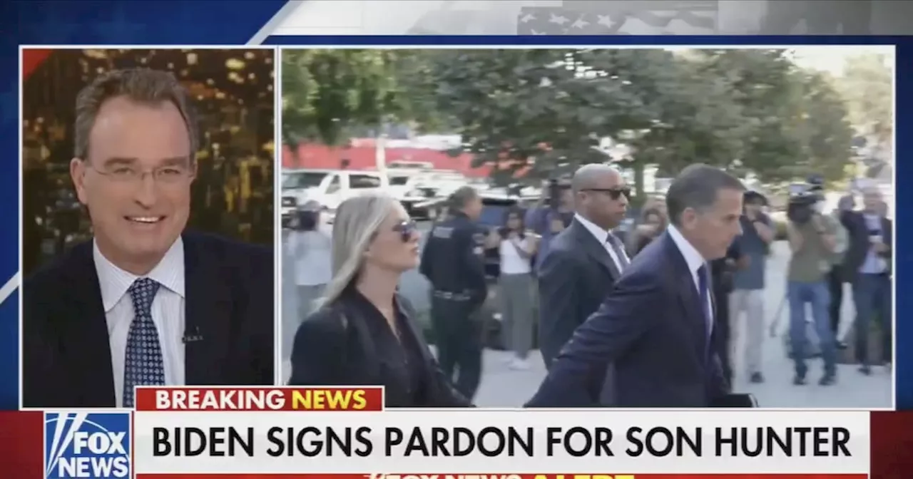 Fox News Flubs Breaking News Alert on Hunter Biden Pardon