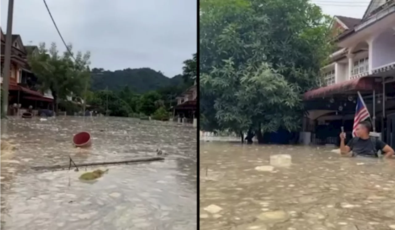 [Watch] Devastating Floods Turn Ipoh Neighbourhood Into ‘Dirty Lake’